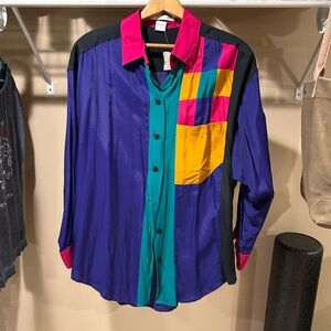 The Limited Multicolor Button-Up Shirt vintage deadstock